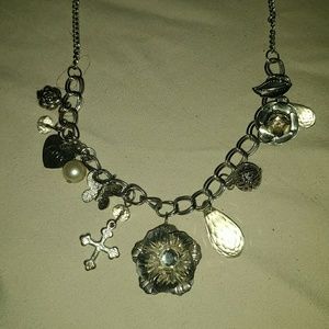 "Love" charmed necklace